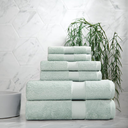 Aston & Arden Egyptian Bath Towels - (Pack of 2) Oversized Ultra Soft Thick & Absorbent, 100% Ringspun Egyptian Cotton Bathroom Towel for Spa, Hotel