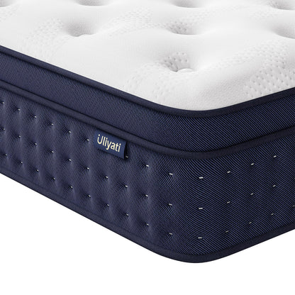 Uliyati 12 Inch Orthopedic Hybrid Mattress - Single, Medium Firm