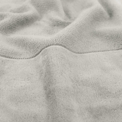 Möve Bamboo Luxe soap cloth 30 x 30 cm made of 60% cotton / 40% viscose from bamboo cellulose, silver grey