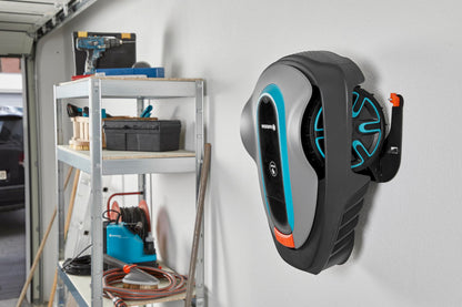 Gardena Wall Hanger: Wall Hanger for All SILENO Models ? minimo, City and Life ? Protection from Sun and rain, Space-Saving Storage, Easy to Install,