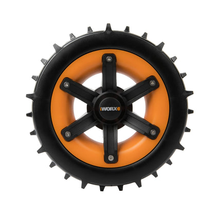 WORX WA0952 Landroid Wheels Super Grip - for Improved Climbing Capability - Professional on Difficult Terrain - Matches The Incline up to 24? or 45% -