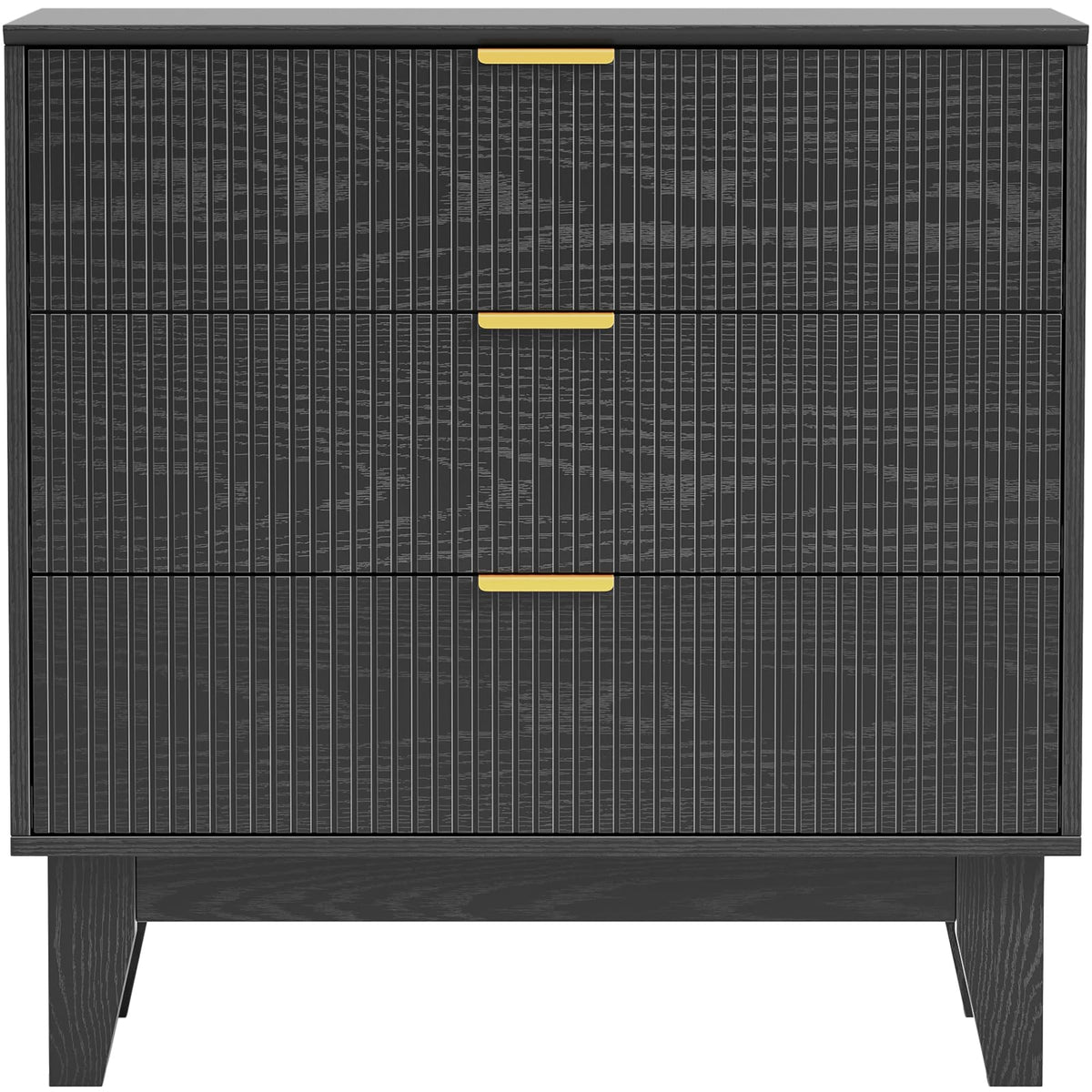 Skokliz Chest of Drawers with 3 Drawers, Storage Organizer, Wide Chest of Drawers for Closet
