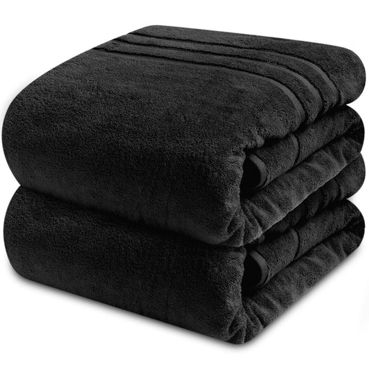 Towelogy Extra Large Bath Towels for Adults 90x140cm 100% Egyptian Cotton Zero Twist Absorbent & Super Soft Hotel Quality Bath Sheet | Ecofriendly