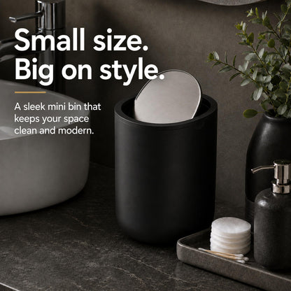 EverGrove Mini Table Bin,Desktop Trash Can