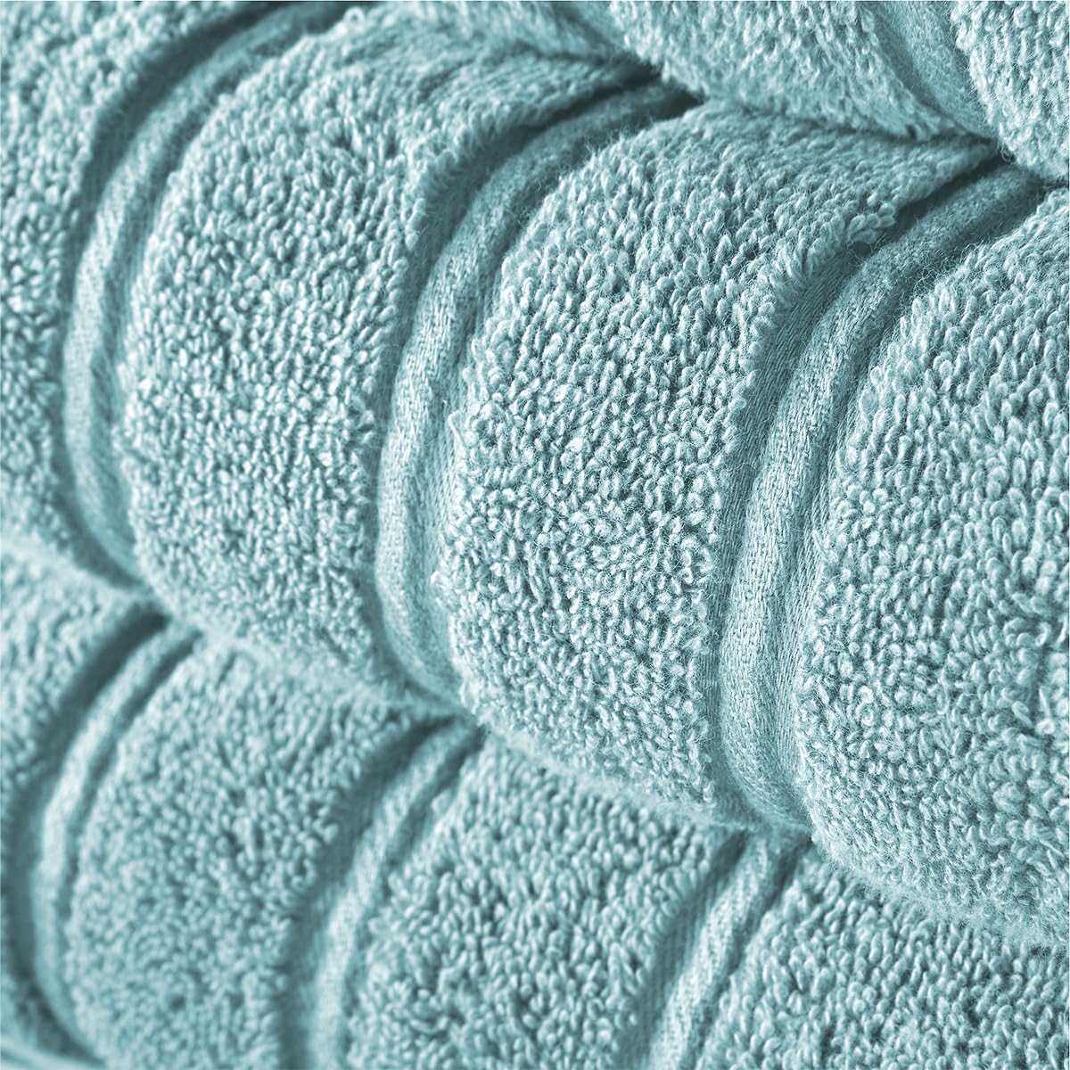 Christy Antalya Large Bath Towels | Set of 4 | 100% Turkish Cotton | 600GSM | Soft Plush Luxury Towel Set | 2 Bath Towels 2 Hand Towels | Quick Dry