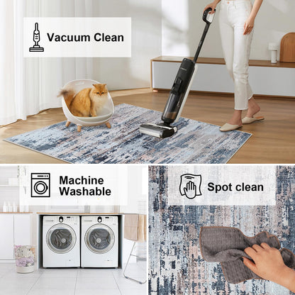 Office Chair Mat 90 x 120 cm, Floor Protector for Office Chair, Anti-Slip