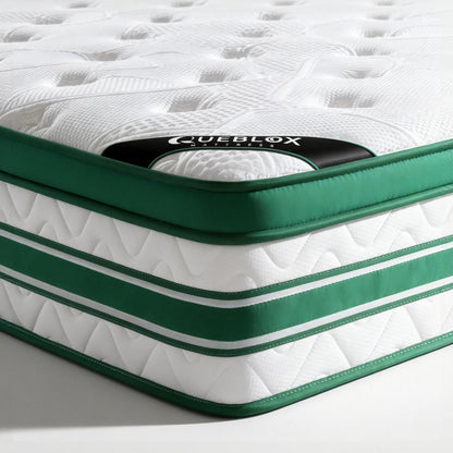 Queblox Single Mattress 3FT, 11Inch Memory Foam 7 Zone Orthopedic