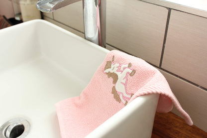 Pack of 2 Unicorn Face Cloth