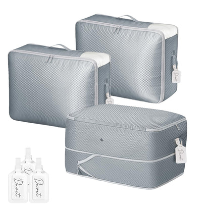 DIMJ Compression Storage Bags Duvet Storage Organisers No Pump Needed