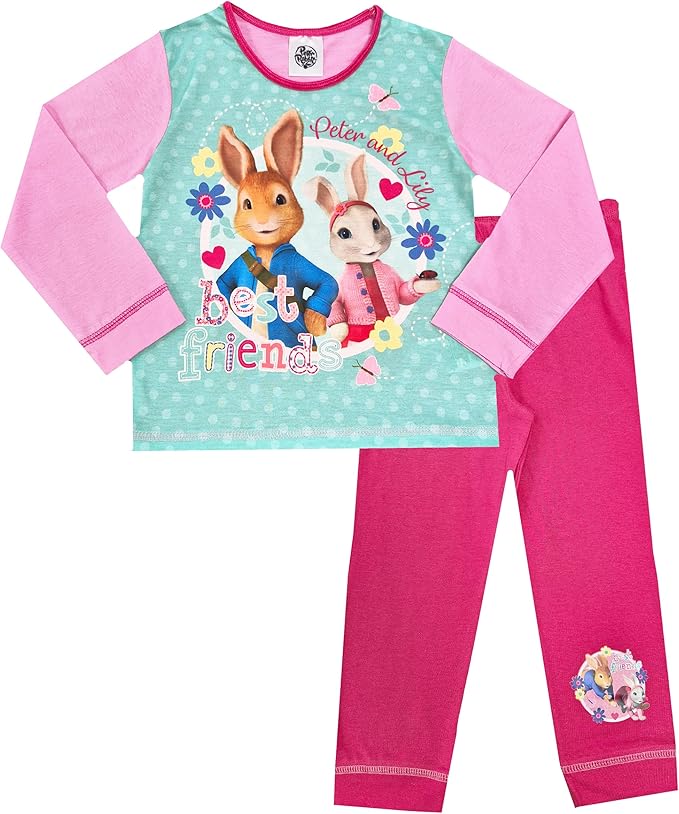 Peter Rabbit Girls Pyjamas Character Nightwear  2- 3 years