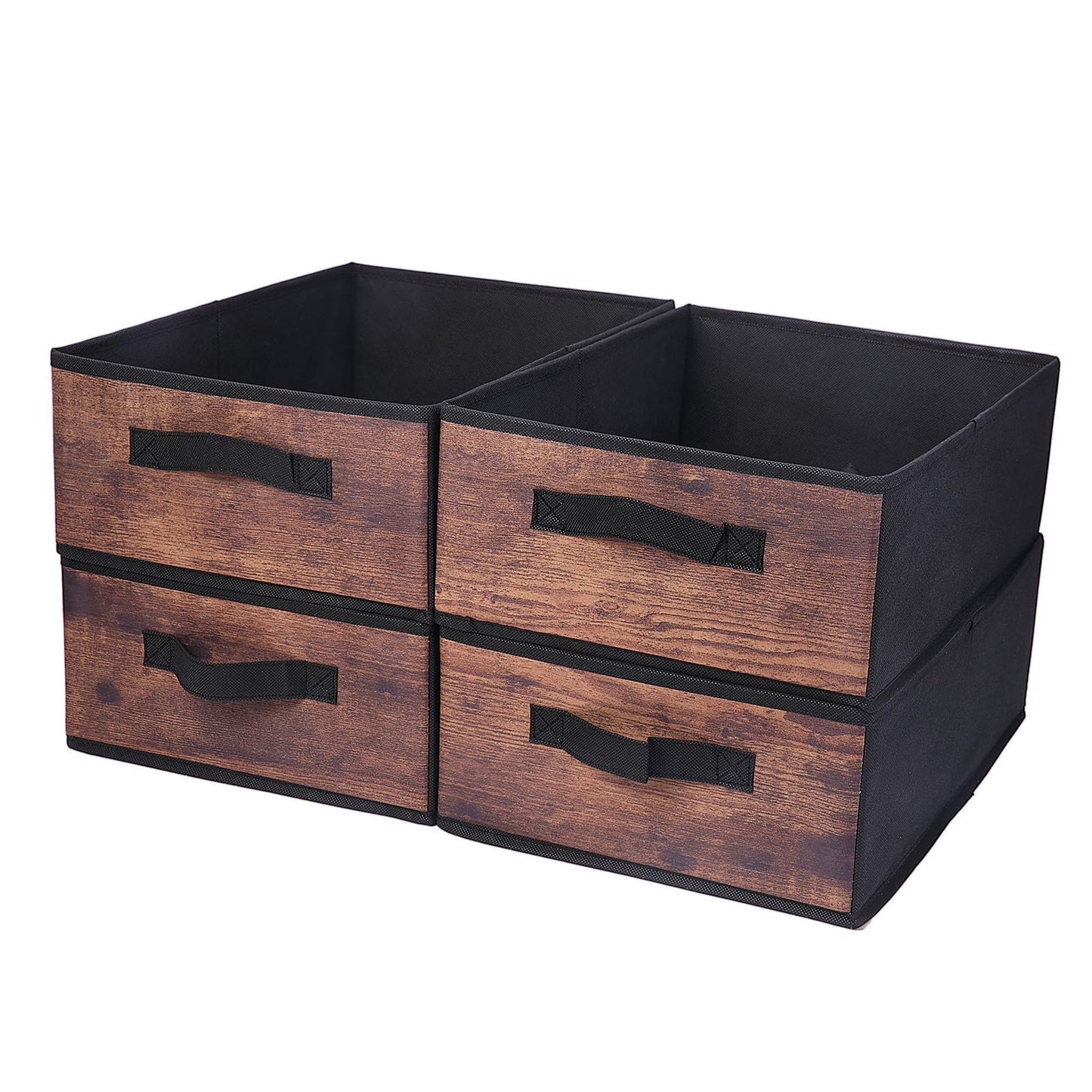 BOMKEE Foldable Drawer Organiser for Clothes Wardrobe Storage Boxes