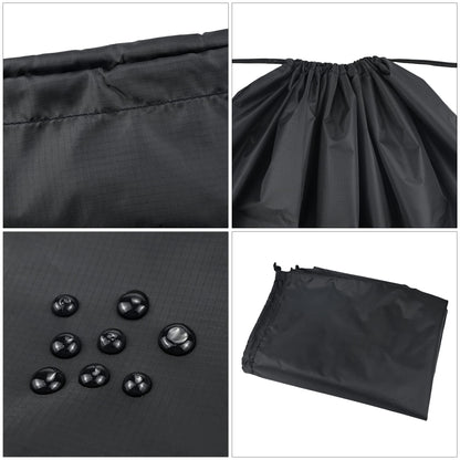 2Pcs Storage Bag, 94 x 120 cm Extra Large Drawstring Clothes Storage Bag, Foldable Oxford Fabric Waterproof Large Capacity Underbed Organizers for