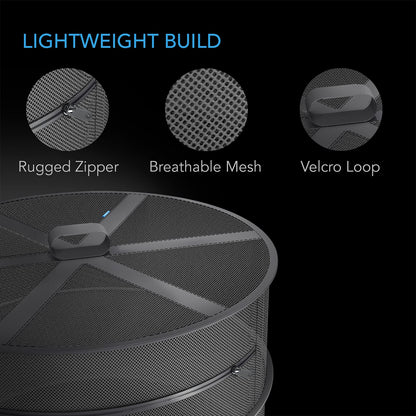 AC Infinity Herb Drying Rack, 8-Layer Hanging Mesh Net for Plants, Seeds, and Buds, 24" Diameter Fit in Grow Tents Closets Hydroponics