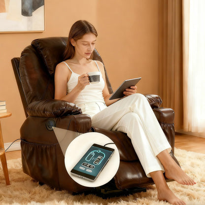 HAPPOW Recliner Chair Electric Controller with USB & 2 Button, Recliner Switch for Electric Chair Lift, Ideal for Lazy Sofa & Lift