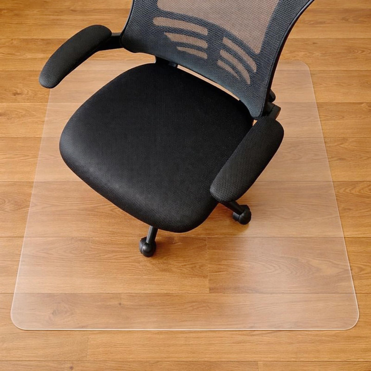 Marvelux Office Hard Floor Protector Mat, Non-Slip PVC Chair Mat 90 x 120cm