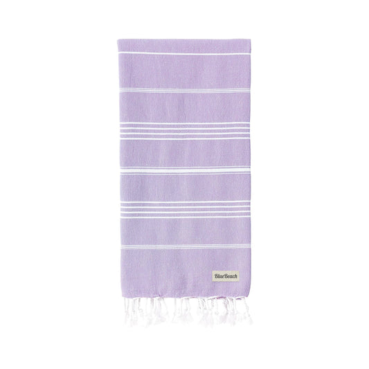 Blue Beach Turkish Towel - 100x180cm Large Turkish Hammam Peshtemal Towel - Super Absorbent, Quick Dry, Sand Free, Lightweight, Compact Towels for