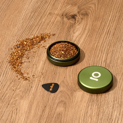 ONGROK Storage Puck - Green | Perfect Size Case to Store in Your Pocket | Aluminum Constrution, Airtight, Preserves Moisture Profile and Aroma