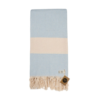 KZY LONDON Beach Towel - Large Turkish Beach Towels for Camping, Swimming, Bath, Gym, Picnic - Quick Dry, Super Absorbent, Lightweight
