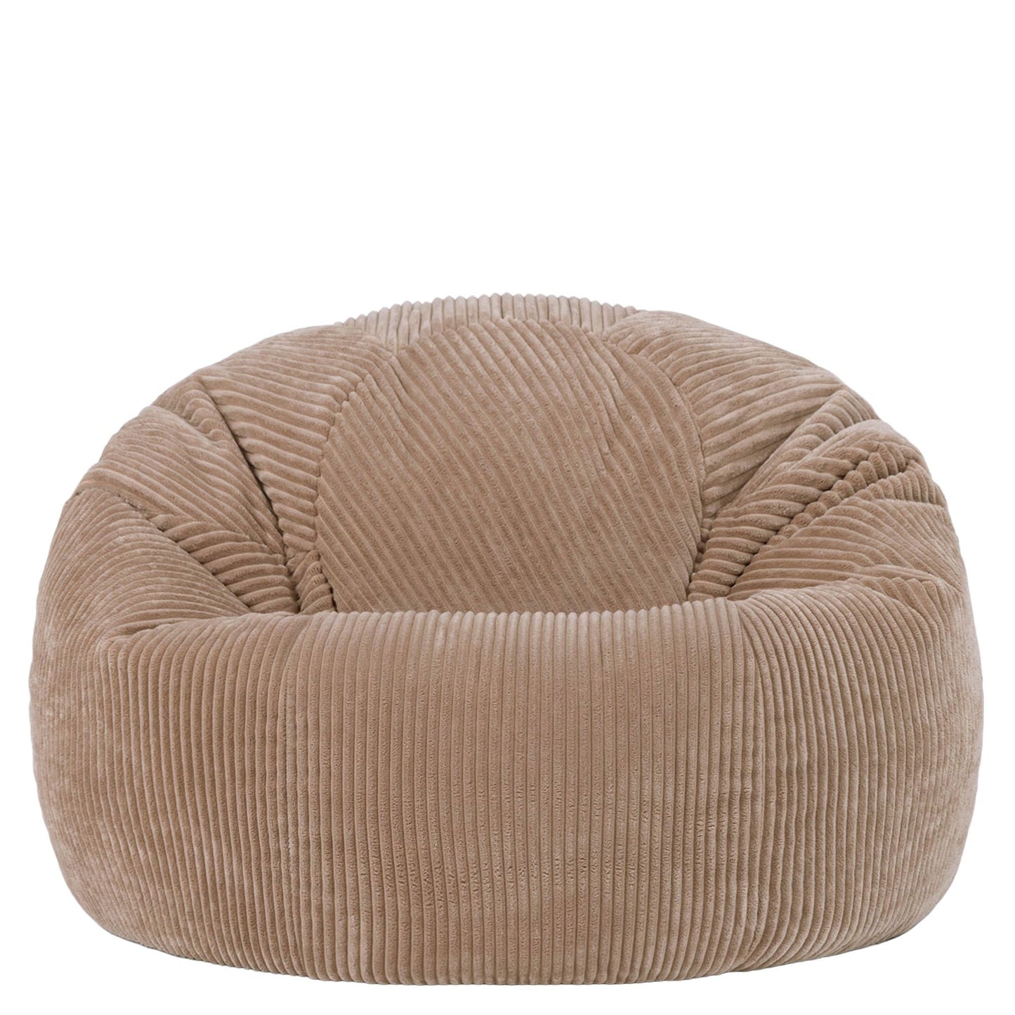 icon Kingston Cord Bean Bag with Filling Included, Brown