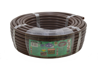 S&M s & m 544828 ? Drip Pipe, 16 mm x 50 m, Brown