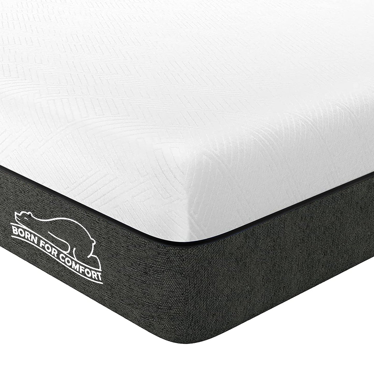 wowttrelax Single Memory Foam Mattress, 6 Inch with Soft Fabric, Skin-friendly Mattress, Breathable Cover, 2 Layer for More Supportive, Medium
