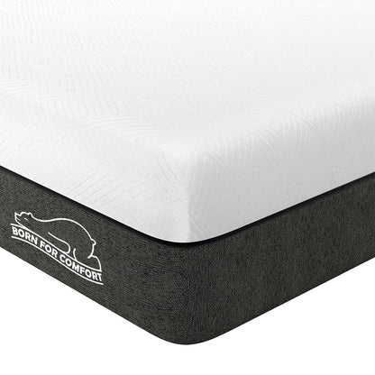 wowttrelax Single Memory Foam Mattress, 6 Inch with Soft Fabric, Skin-friendly Mattress, Breathable Cover, 2 Layer for More Supportive, Medium