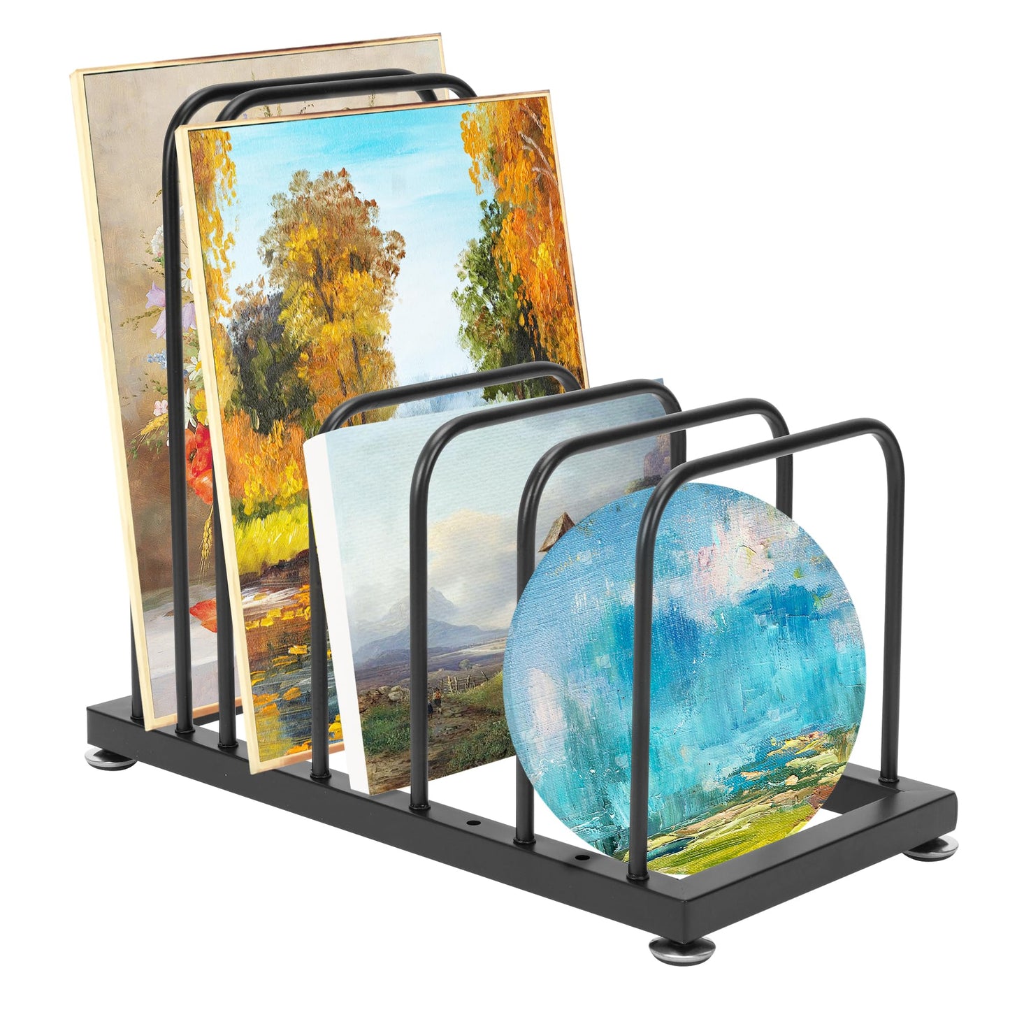lesolar Art Canvas Storage Stand, Small Art Storage Rack, Art Drying Rack for Desktop, Artworks, Canvas Boards, Panel, Frame, Drawing Board