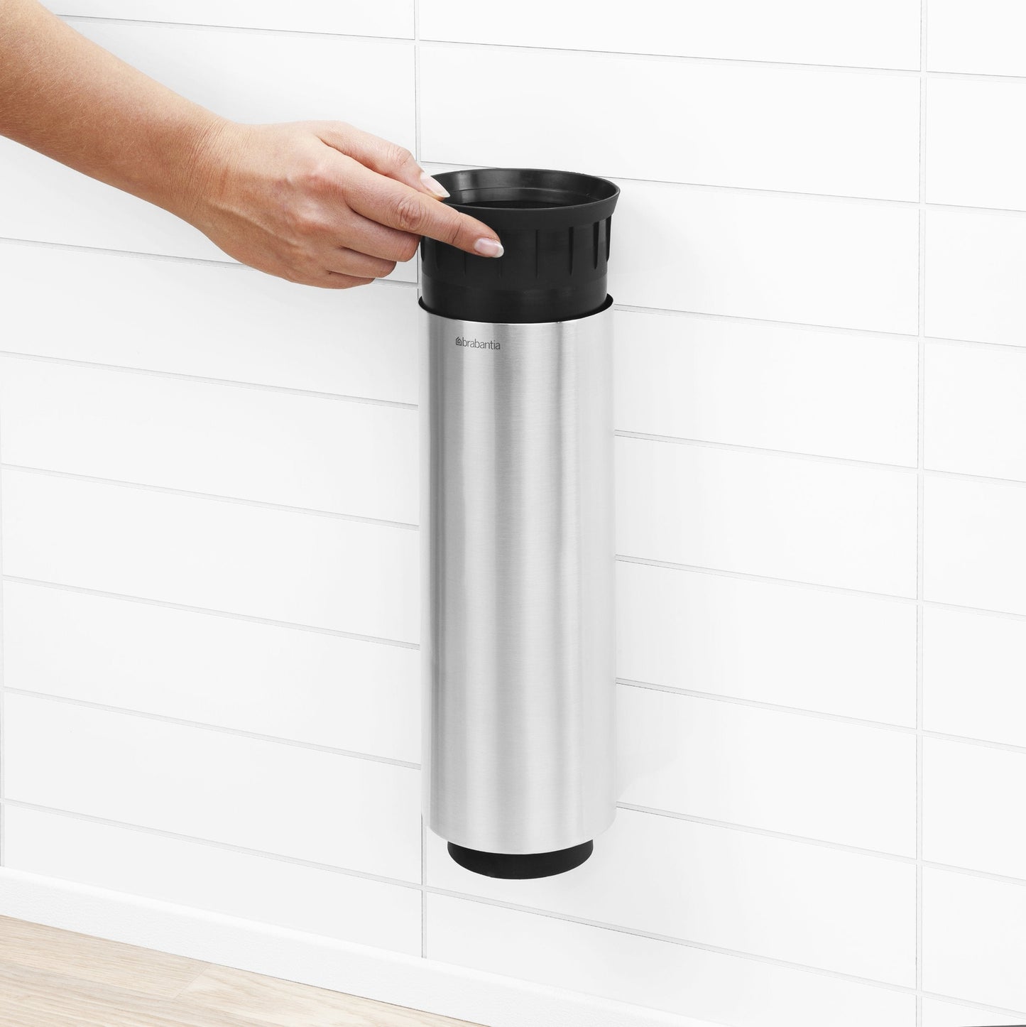 Brabantia 427183 Stainless Toilet Brush, Metal/Plastic, Matt Steel