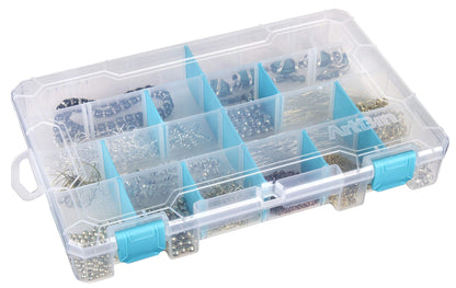 ArtBin 6847AG ZERUST Anti-Tarnish Box, 4 Compartment, Medium (10.75" x 7.375")
