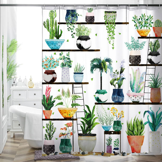 HMS Happy Memories Bohemian Flower Bathroom Curtain Colorful Boho Floral Print Beautiful Bright Polyester Fabric Cloth Shower Curtain for Bathroom