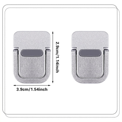 Abeillo 2PCS Portable Keyboard Riser, Self-Adhesive Mini Laptop Stand Invisible Computer Keyboard Stand for Desk, Laptop Feet Compatible with Pro/Air