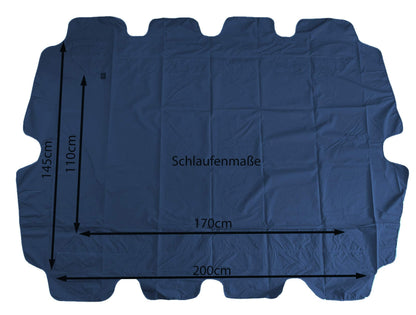 Quick-Star Replacement Roof Universal 3 Seater Swing Blue Replacement Cover Sun Canopy Swing Roof