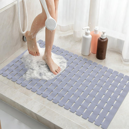 Smiry Shower Bath Mat Non Slip, Quick Drying for Inside Shower, 40 x 70 cm