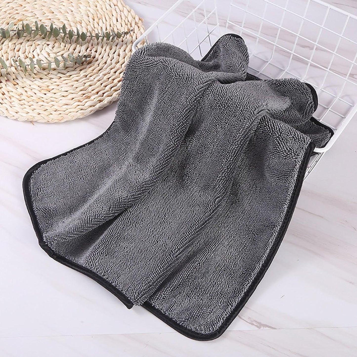 COJJ-Bath XXL Fast dry Shower Cubicle Cloth, Drying Towel 60 x 40 CM,Drying Towel for Water Removal in Shower and Bathroo(1PCS）