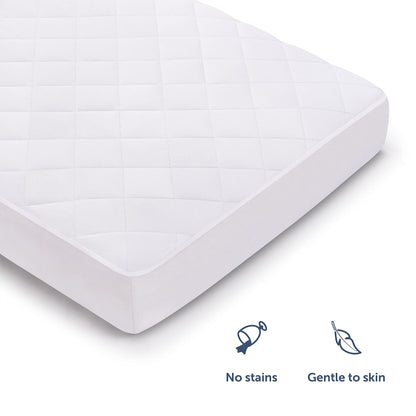 Blumtal QUILTED Mattress Protector KING SIZE - Super Soft Padding, Extra Deep Mattress Protector, Protection against Bed Bugs - 150 x 200 x 40 cm