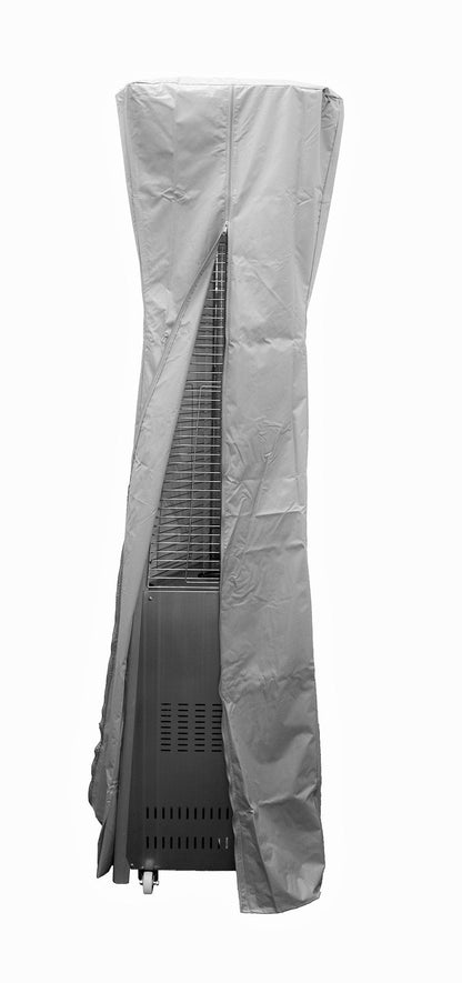 Hiland HVD-TGTCV-S Heavy Duty Waterproof Triangle Glass Tube Heater Cover-94-Silver, 94"