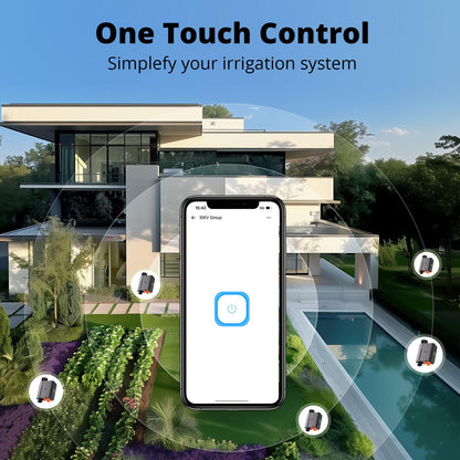 SONOFF Smart Irrigation Timer, Irrigation Water Timer for Garden, Zigbee 3.0 Sprinkler Timer, Water Valve work with Alexa, Google Home, Needs Zigbee