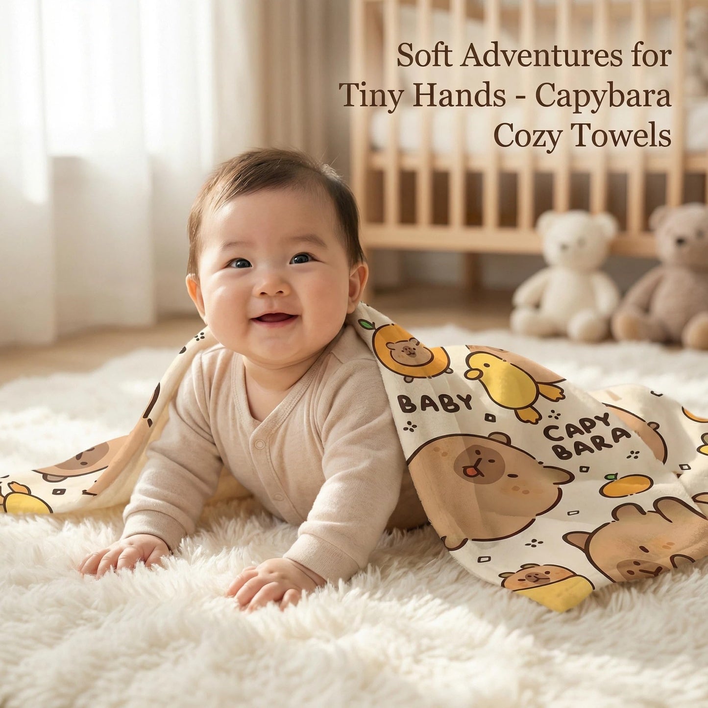 ISABELLA MOON 2PCS Children's Facial Towel, Kids Washcloth Towels, Cotton Kids Face Towels, Cute Kitty dog Hand Towel Set