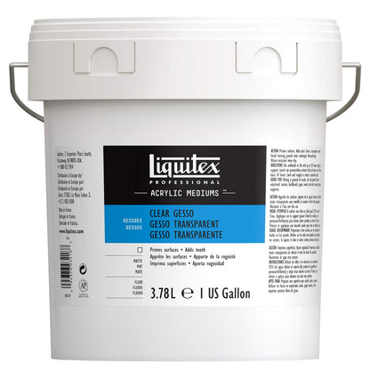 Liquitex Professional Clear Gesso Surface Prep Medium, 3.79 l