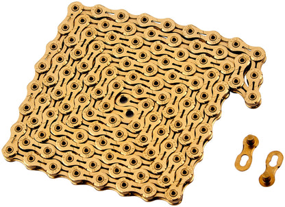 KMC X11SL 11 Speed Chain, Ti-Ni Gold, 118 Link