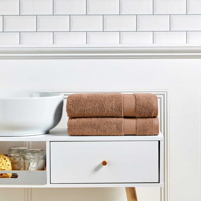Christy Refresh Bathroom Towel Set | Set of 4 | 4 Face Cloth Set | Quick Dry | Gentle Pastel Tones | Soft Absorbent Shower Towels