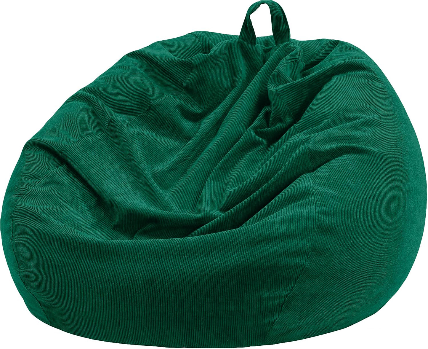 Nobildonna Bean Bag Chair Cover (No Filler) for Kids Beanbag Stuffed Animal Storage Without Filling Plush Toys Holder and Organizer Soft Premium