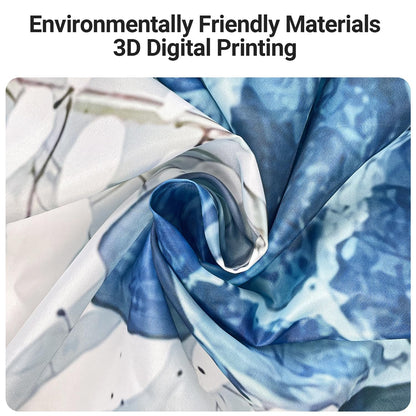 Lerores Sea Turtle Shower Curtain, Weighted Hem, Anti-Mould, Water-Repellent, Washable Polyester Fabric Bath Curtains with 7 Eyelets and Shower