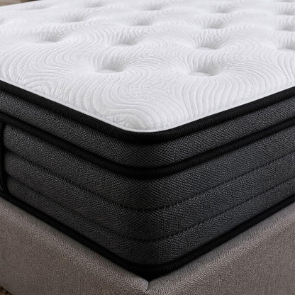 SANA SLEEP 4FT Small Double Mattress,9 Zone Orthopedic Small Double Mattress, Comfortable Home Pocket Spring Mattress
