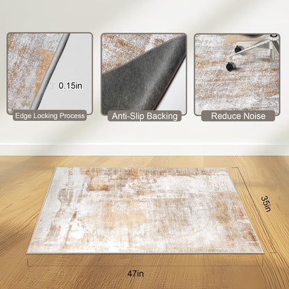Office Chair Mat 90 x 120 cm, Floor Protector for Office Chair, Anti-Slip
