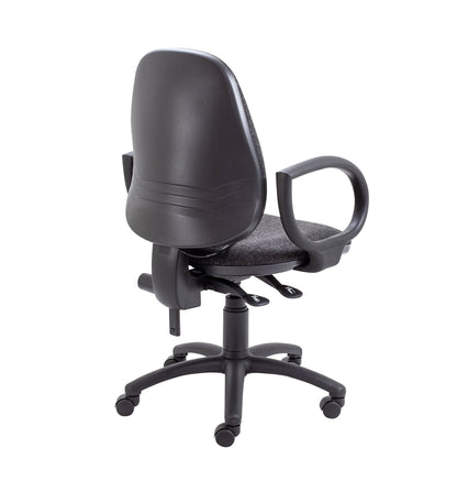Office Hippo Desk Chair, Ergonomic Home & Office Chair With Adjustable Seat, Back & Lumbar Pump For Comfort & Support