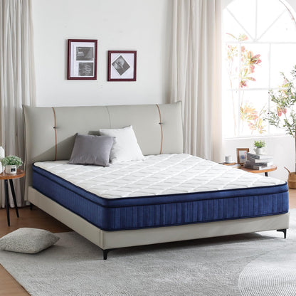 Clou&eir 190x90x25cm Single Memory Foam Spring Mattress