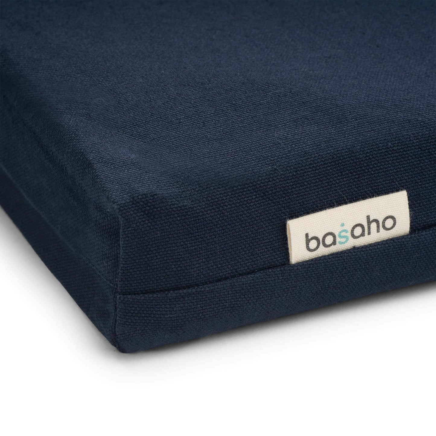basaho Zabuton Meditation Mat | Organic Cotton | Recycled Fibre Filling (Mustard)