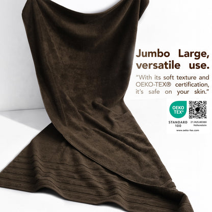 American Soft Linen 35x70 Jumbo Large Bath Towels, 600 GSM 100% Cotton Turkish Bath Sheet, Oversized Luxury Bath Towels for Bathroom Beach and Pool