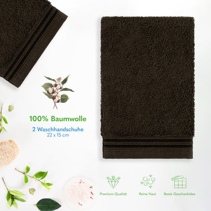 Hammetex Bathrobe 100% Cotton Unisex for Men and Women Quality 400 g/m² Quality Soft Absorbent Terry Towelling Bathrobe for Couples with Pockets